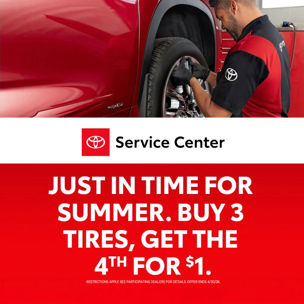 BUY 3 TIRES, GET THE 4TH FOR $1 | Jim Norton Toyota