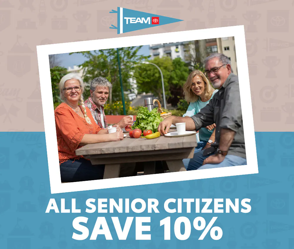 Senior Discount | Team Toyota of Princeton