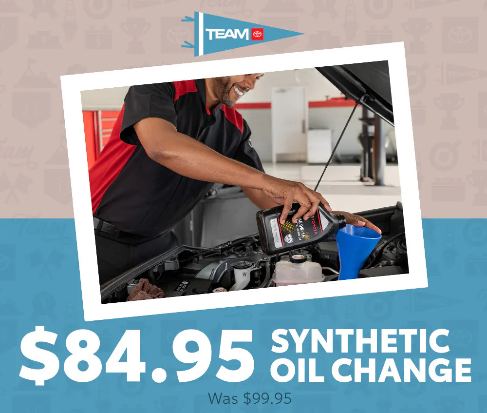Oil & Filter Change | Team Toyota of Princeton