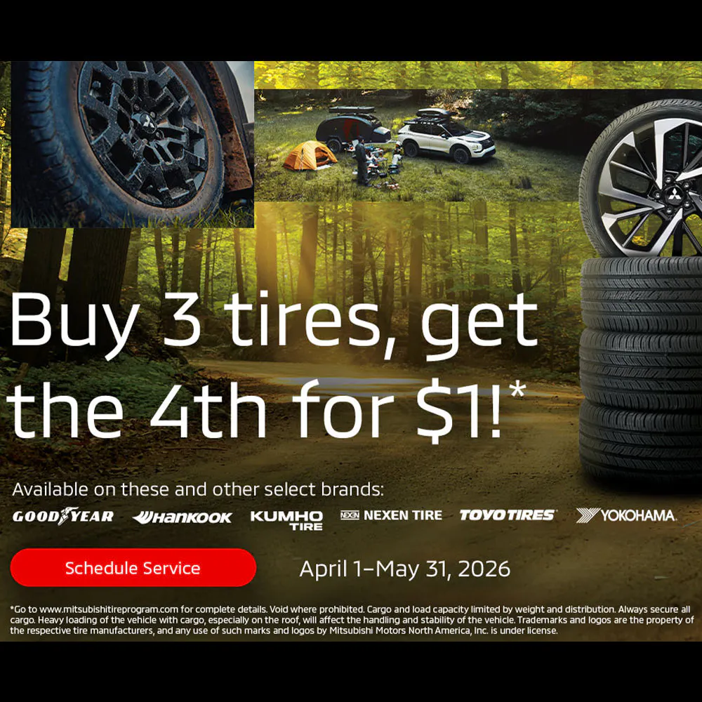 Buy 3 Tires get 4th for $1