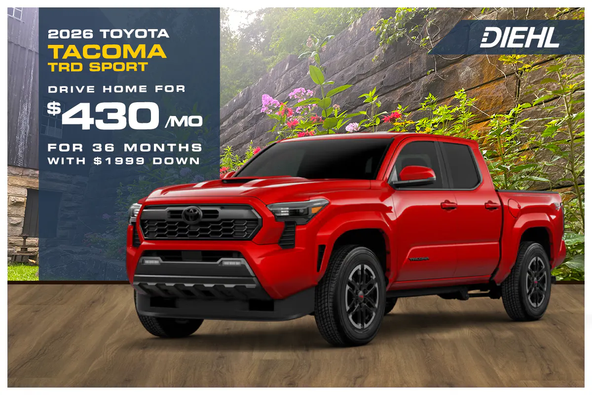 2026 Toyota Tacoma TRD Sport | Diehl Toyota of Hermitage