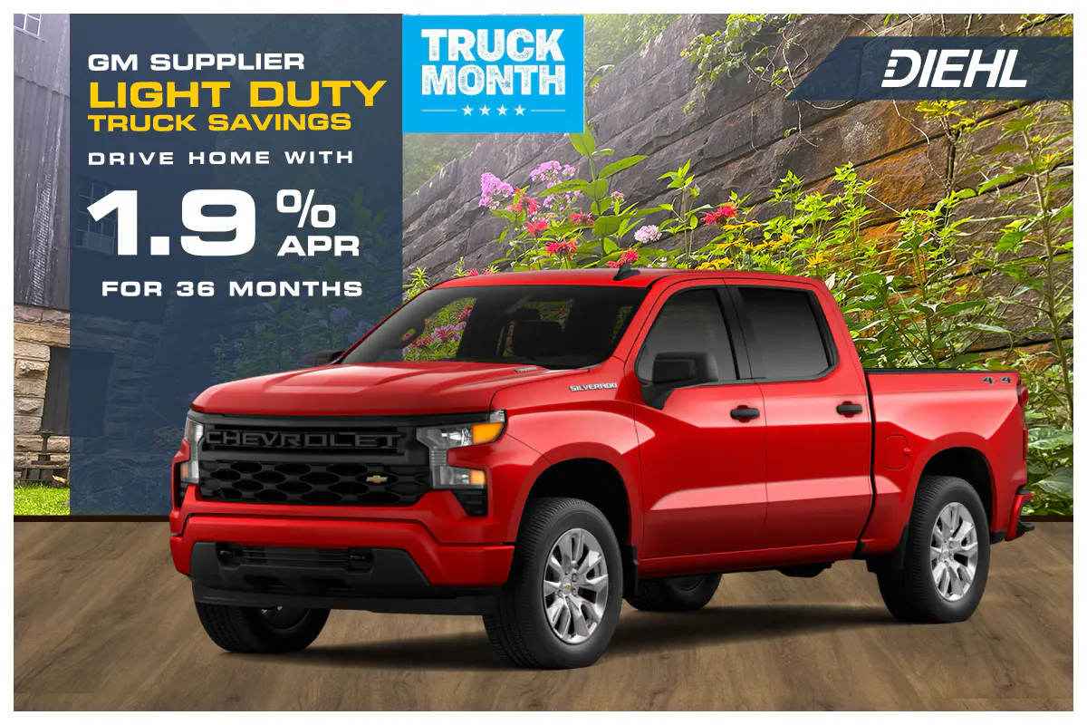 GM Truck Month – APR Offer | Diehl Chevrolet of Hermitage