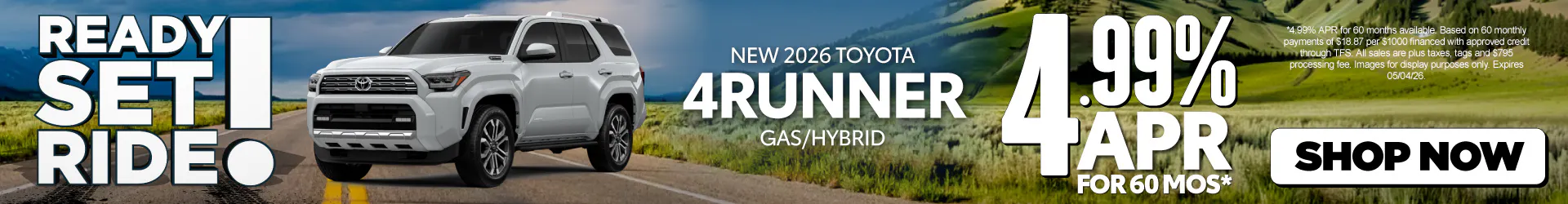 SAM – APRIL – 4RUNNER