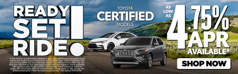 SAM – TOYOTA CERTIFIED MODELS | Warrenton Toyota
