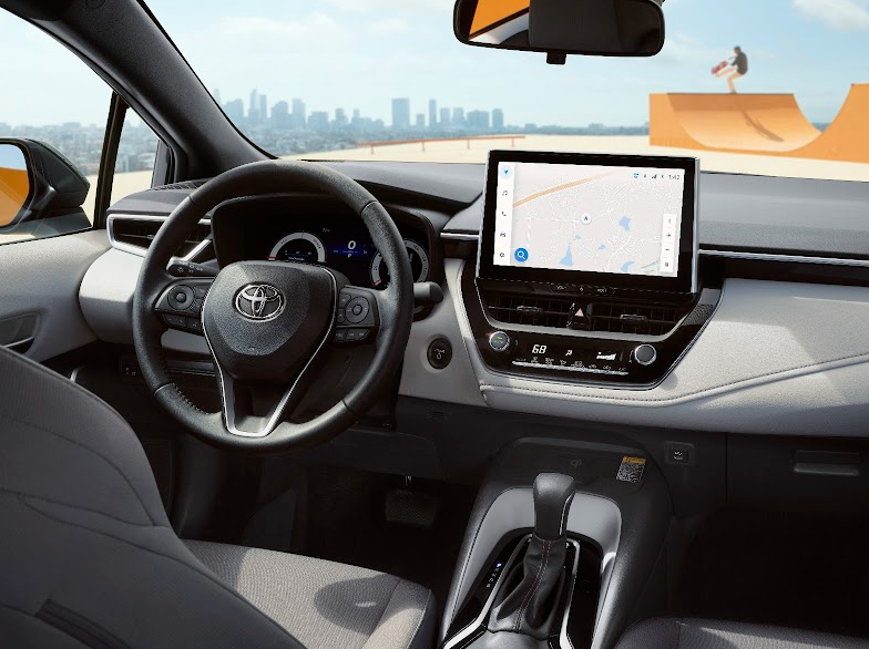 inside Corolla 