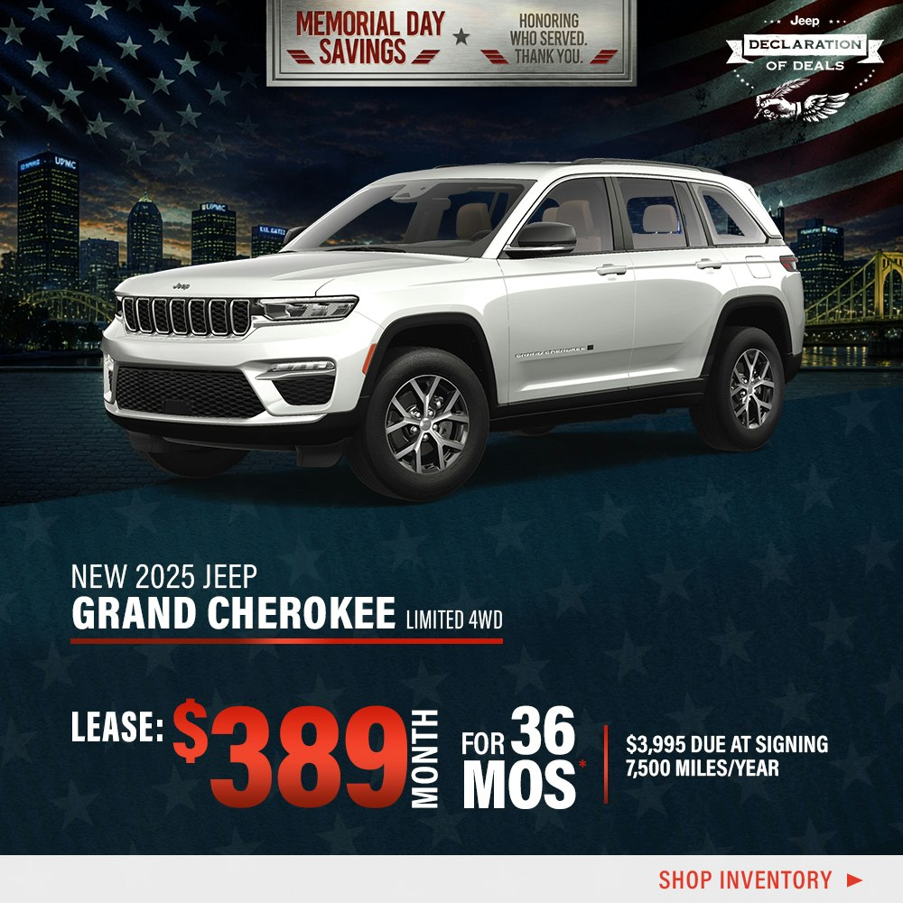 New 2025 Jeep Grand Cherokee Limited 4WD