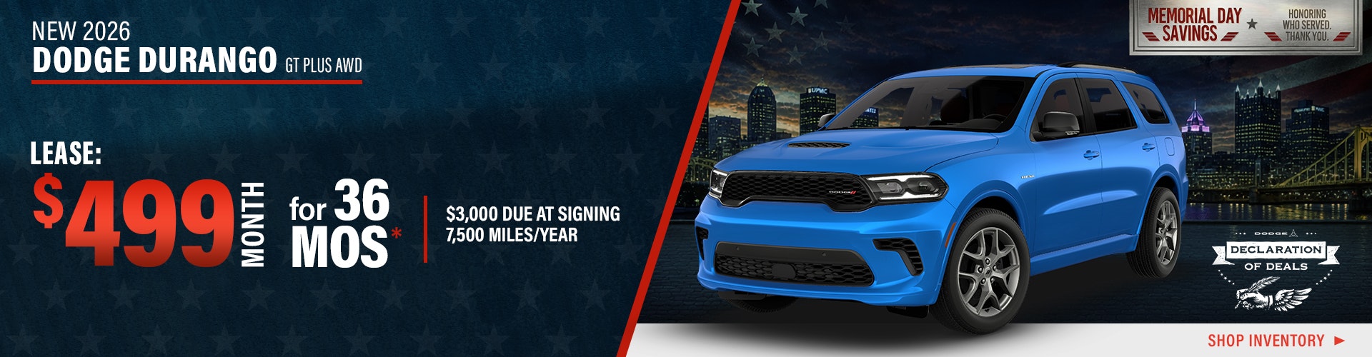 New 2026 Dodge Durango GT Plus AWD