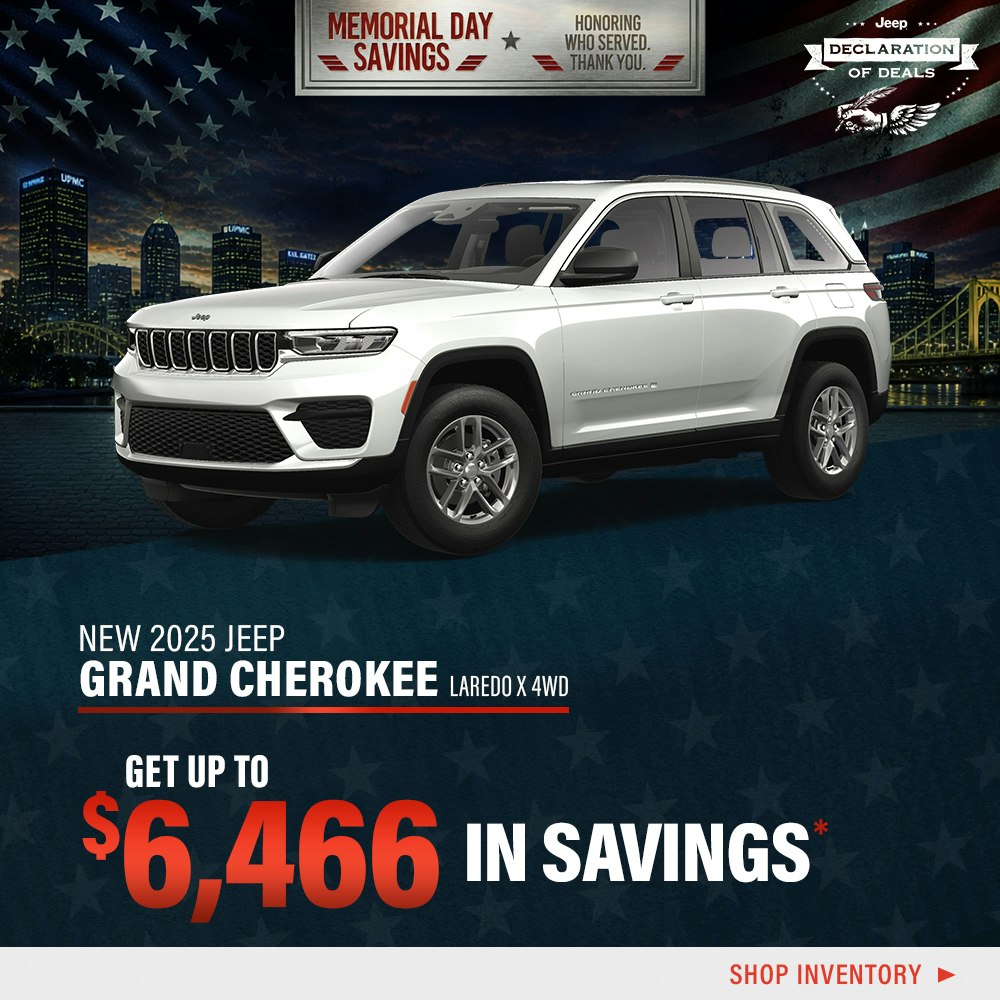 New 2025 Jeep Grand Cherokee Laredo X 4WD