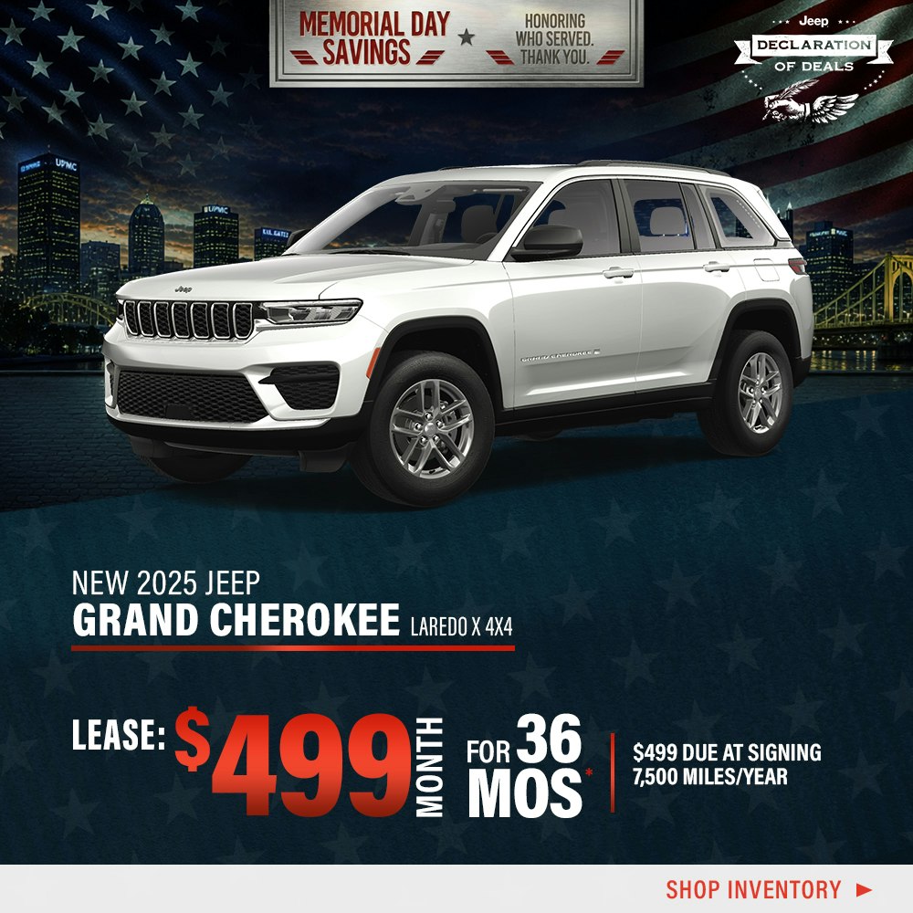 New 2025 Jeep Grand Cherokee Laredo X 4X4