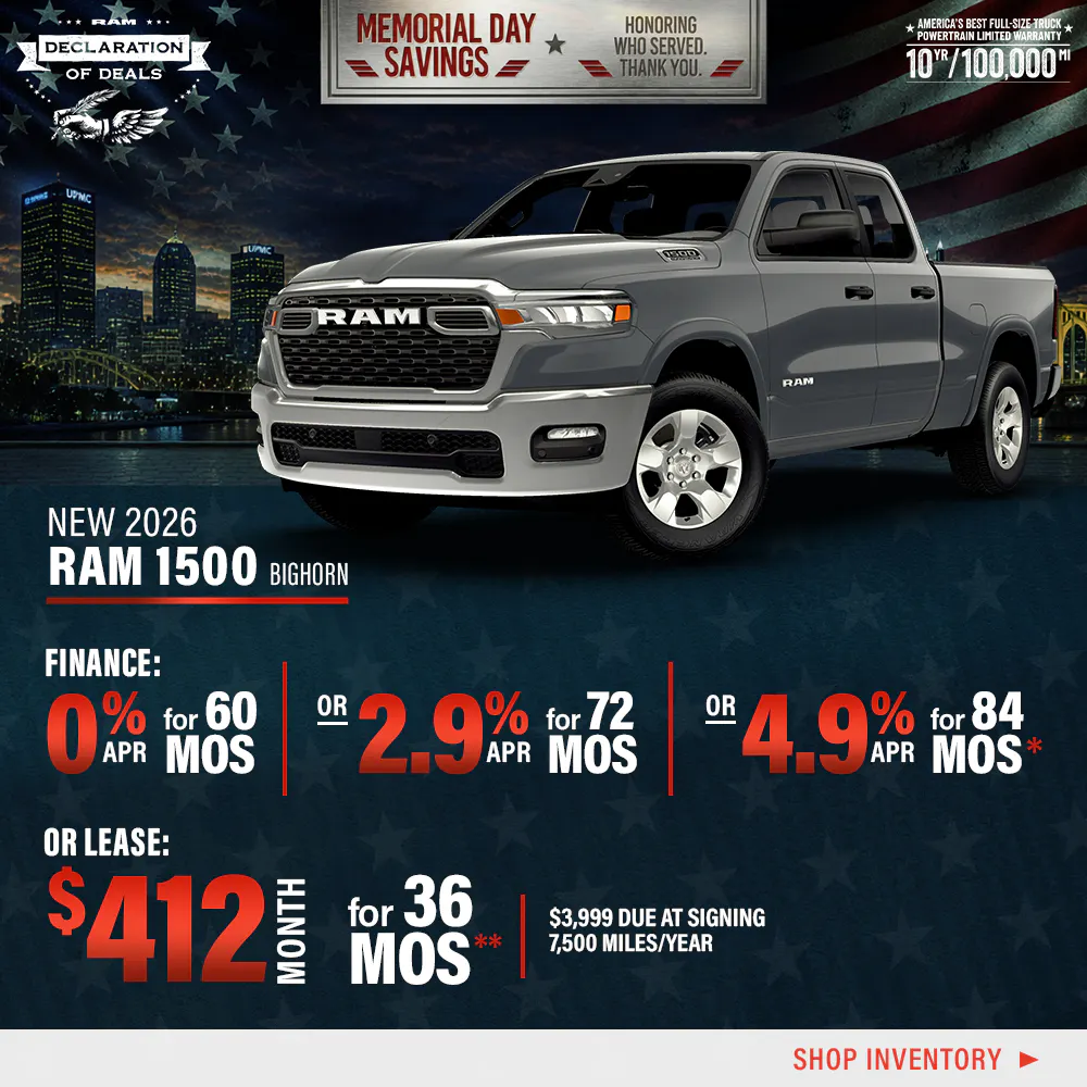 New 2026 Ram 1500 Bighorn