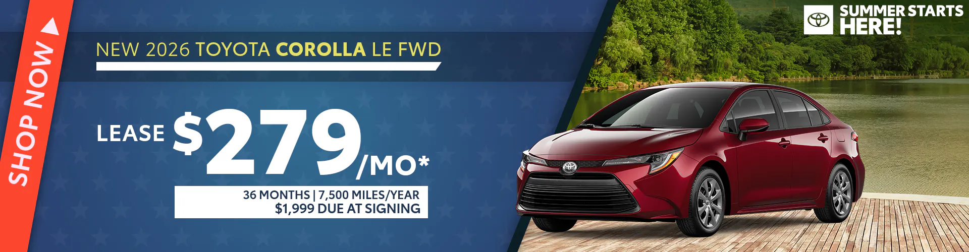 New 2026 Toyota Corolla LE FWD