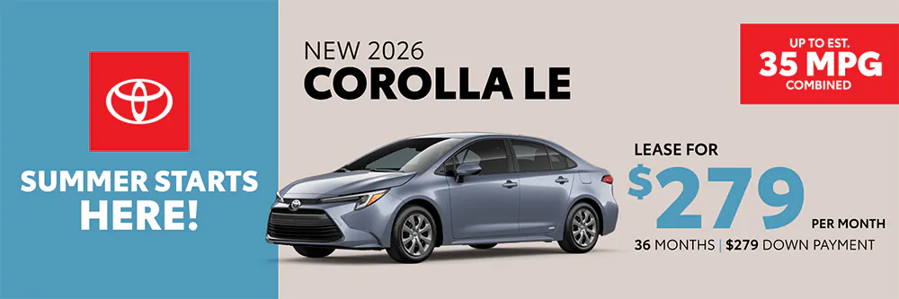 New 2026 Corolla | Team Toyota of Princeton