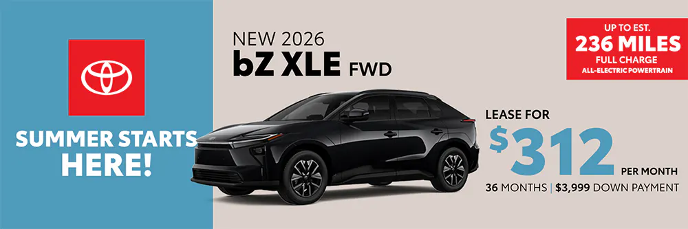 New 2026 bZ XLE | Team Toyota of Princeton