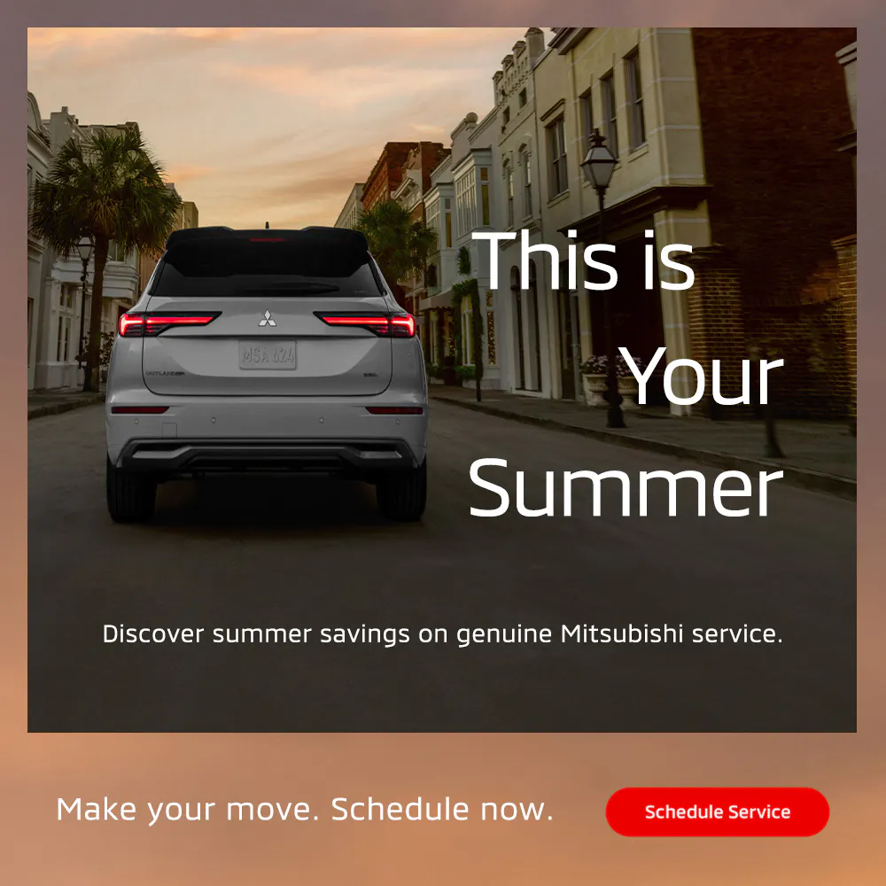 Summer Savings on Mitsubishi service