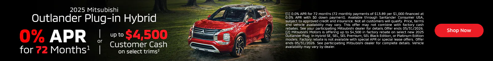 Outlander Plug-in Hybrid