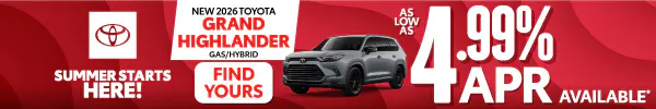 SAM – grand highlander | Miller Toyota
