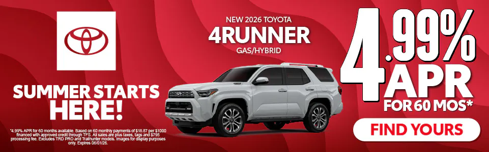 SAM – APRIL – 4RUNNER | Warrenton Toyota