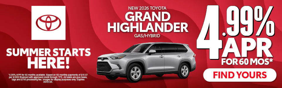 SAM – GRAND HIGHLANDER | Warrenton Toyota