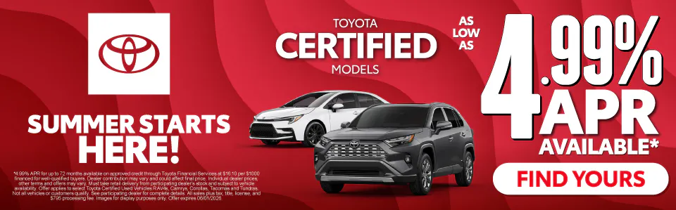 SAM – CERTIFIED | Warrenton Toyota
