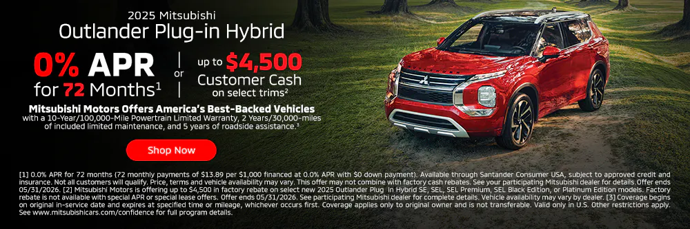 Outlander Plug-in Hybrid | South Park Mitsubishi