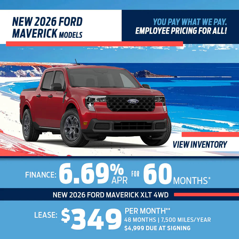 New 2026 Ford Maverick Models OR New 2026 Ford Maverick XLT 4WD