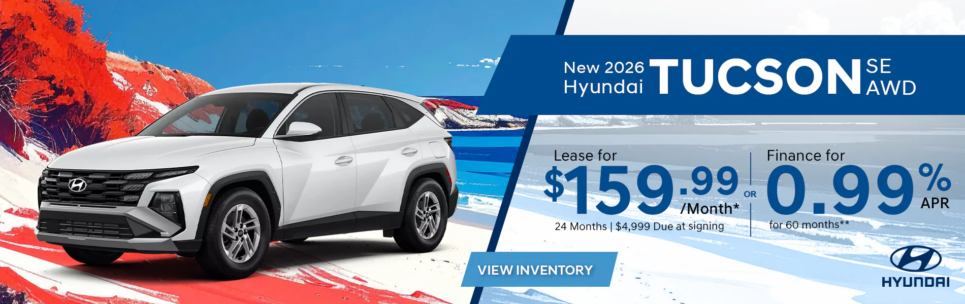 New 2026 Hyundai Tucson SE AWD