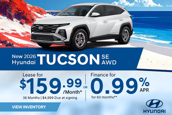 New 2026 Hyundai Tucson SE AWD