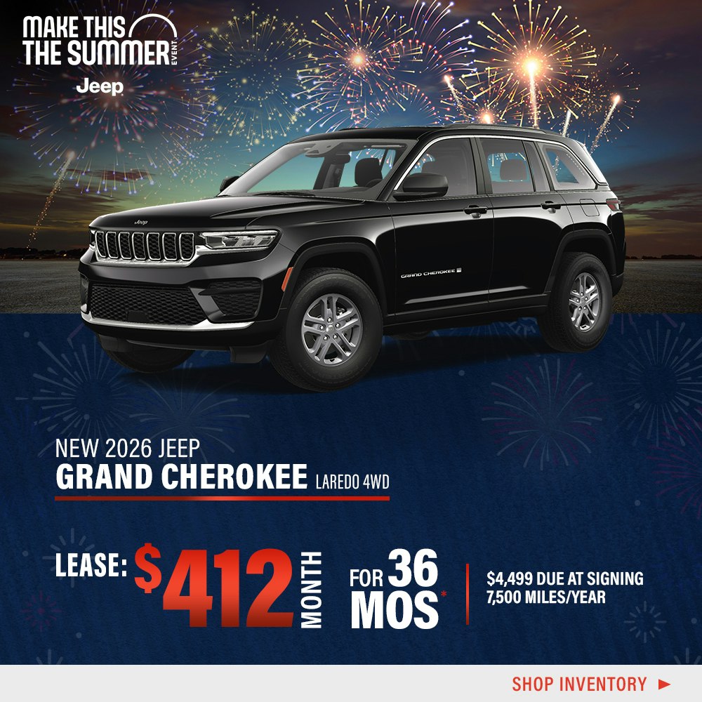 New 2026 Jeep Grand Cherokee Laredo 4WD