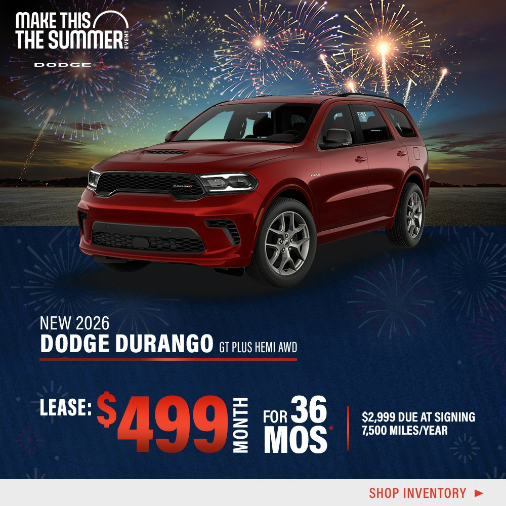 New 2026 Dodge Durango GT Plus Hemi AWD