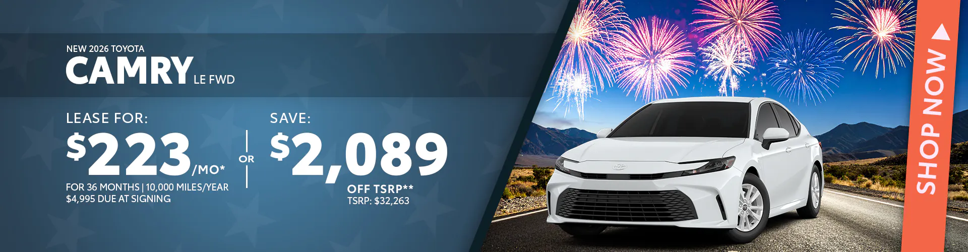 New 2026 Toyota Camry LE FWD