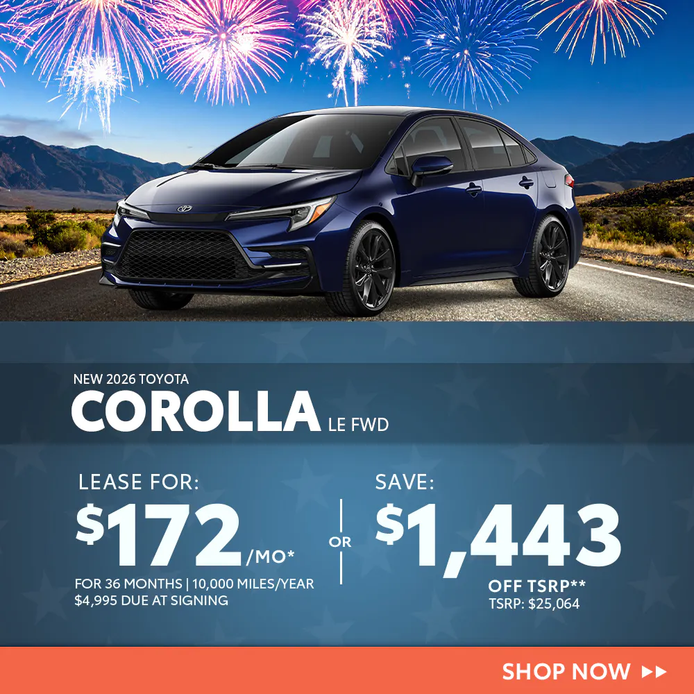 New 2026 Toyota Corolla LE FWD