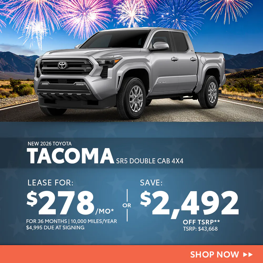 New 2026 Toyota Tacoma SR5 Double Cab 4X4