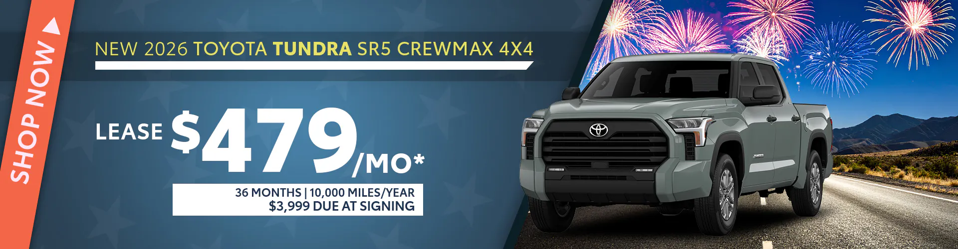 New 2026 Toyota Tundra SR5 CrewMax 4X4