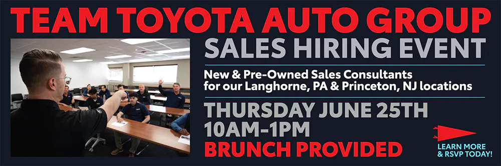 Team Hiring Event | Team Toyota of Princeton