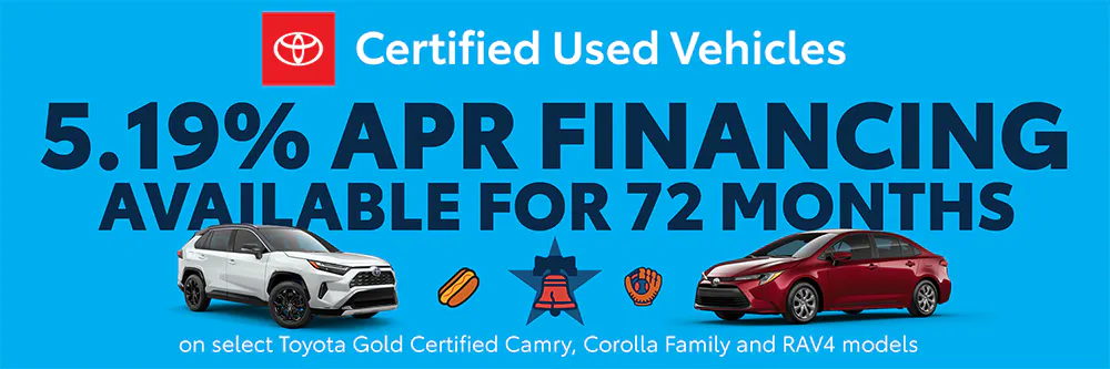 Certified Vehicle APR | Team Toyota of Princeton