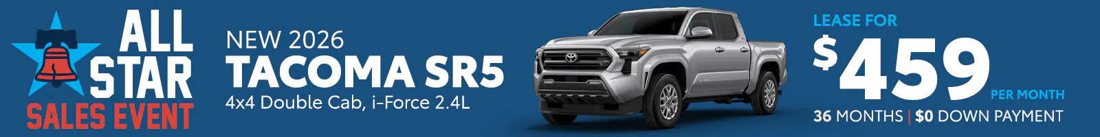 New 2026 Tacoma