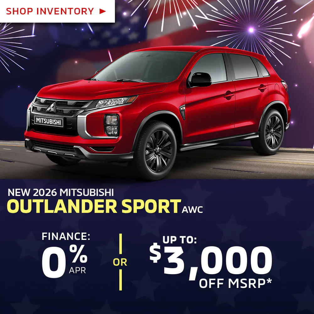 New 2026 Mitsubishi Outlander Sport AWC