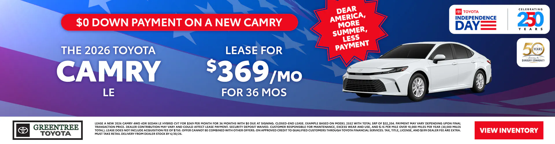 2026 Camry LE