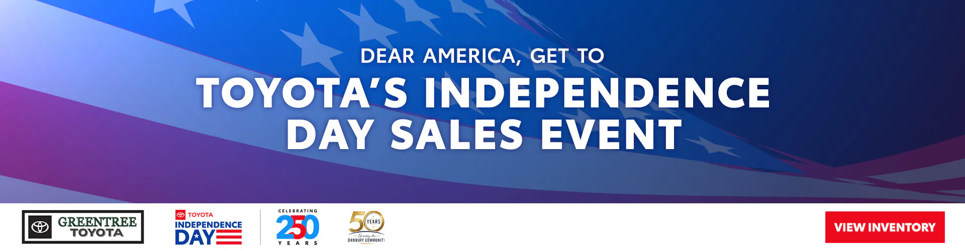 Toyota’s Independence Day Sales Event