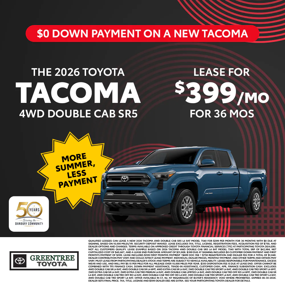 2026 Tacoma 4WD Double Cab SR5