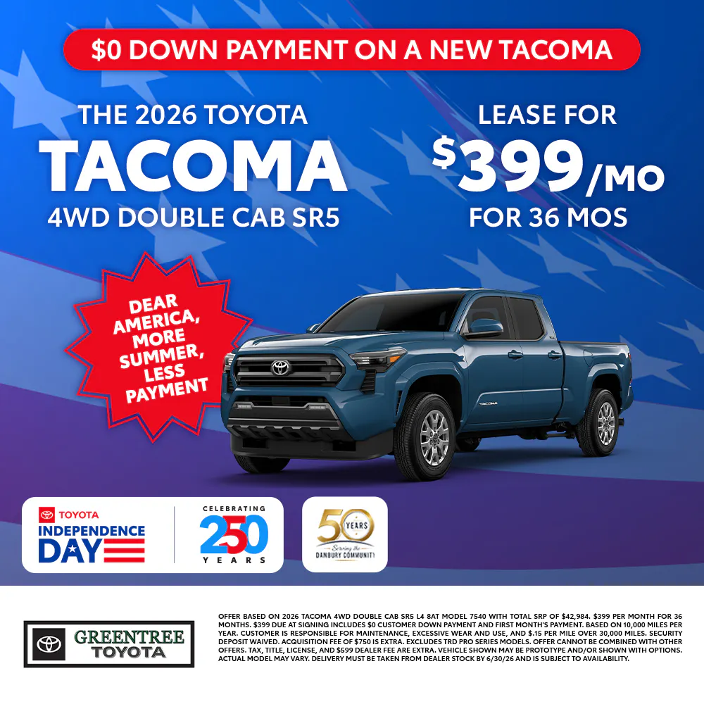 2026 Tacoma 4WD Double Cab SR5