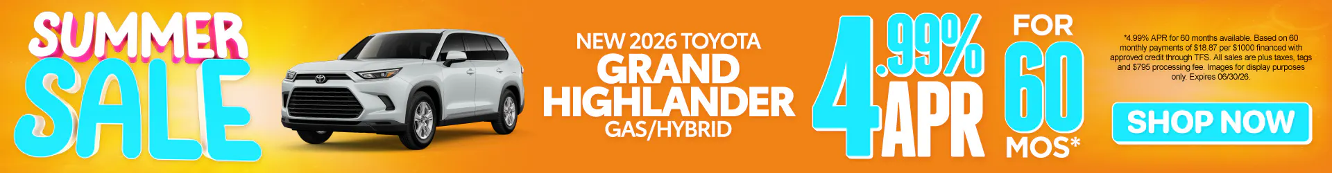 SAM – GRAND HIGHLANDER