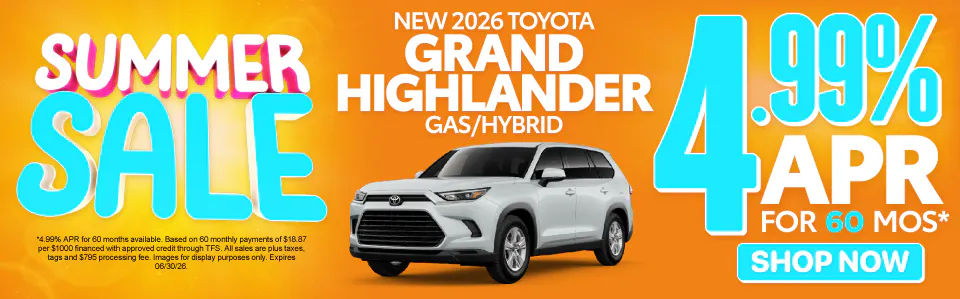 SAM – GRAND HIGHLANDER | Warrenton Toyota