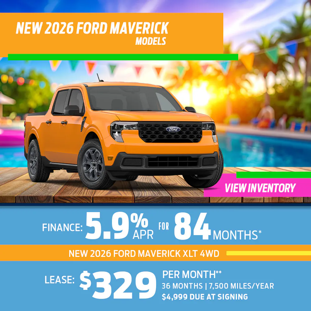 New 2026 Ford Maverick Models OR New 2026 Ford Maverick XLT 4WD | Diehl Ford of Sharon