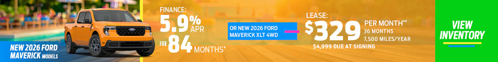 New 2026 Ford Maverick Models OR New 2026 Ford Maverick XLT 4WD
