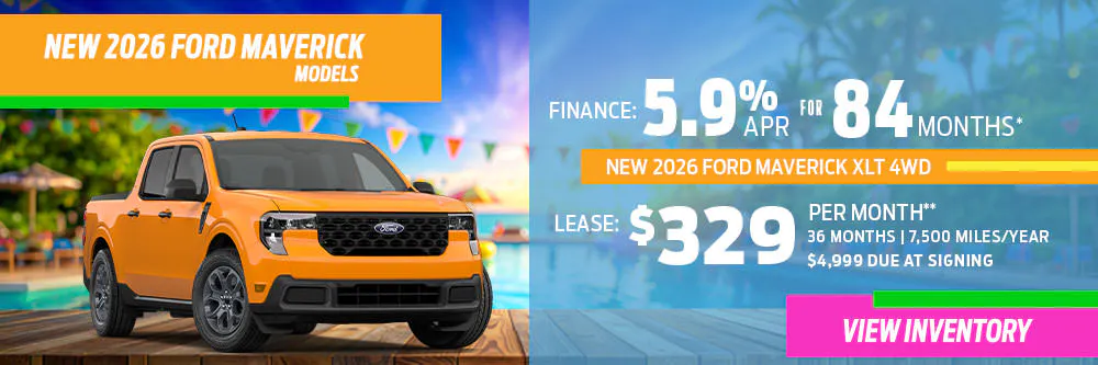 New 2026 Ford Maverick Models OR New 2026 Ford Maverick XLT 4WD | Diehl Ford of Sharon