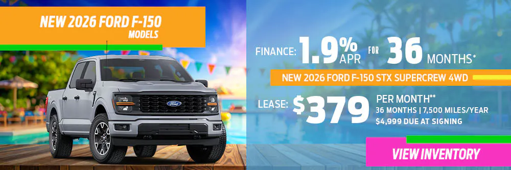 New 2026 Ford F-150 Models OR New 2026 Ford F-150 STX SuperCrew 4WD | Diehl Ford of Sharon