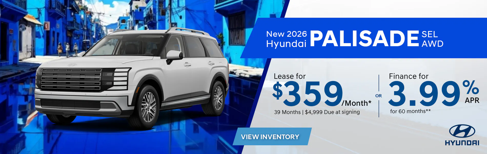 New 2026 Hyundai Palisade SEL AWD