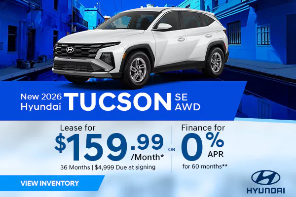 New 2026 Hyundai Tucson SE AWD