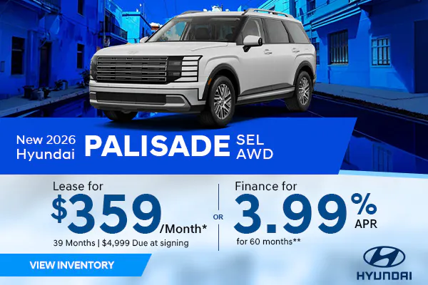 New 2026 Hyundai Palisade SEL AWD
